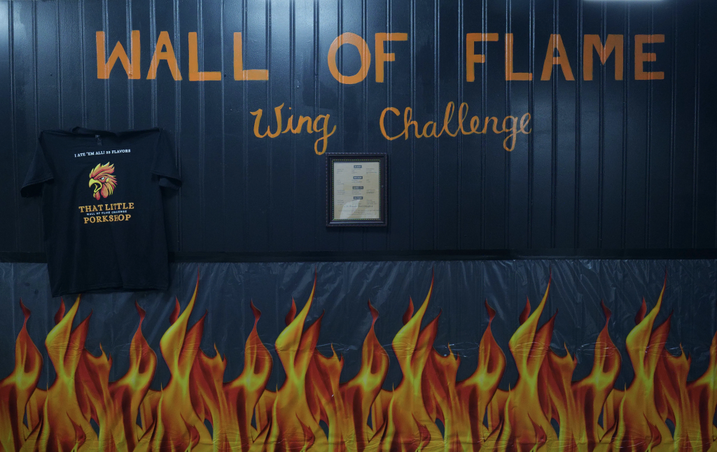 Wall of Flame challenge and community events